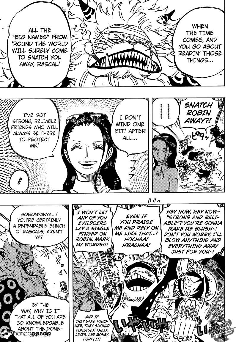 One Piece, Chapter 818 - Within The Whale image 11