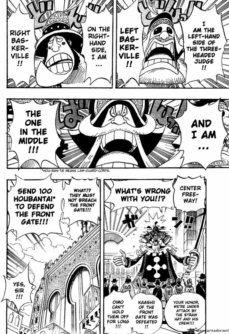 One Piece, Chapter 380 - The Train
