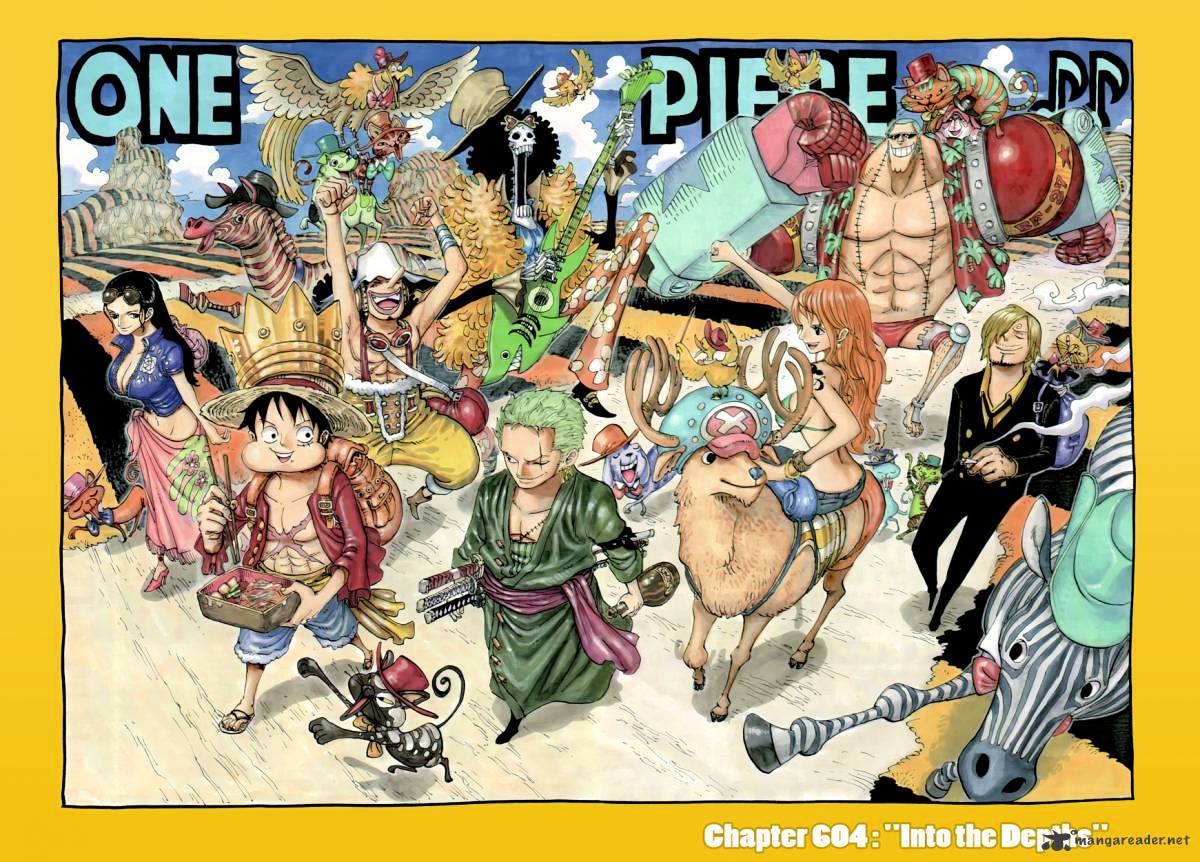 One Piece, Chapter 604 - In To The Depths image 30