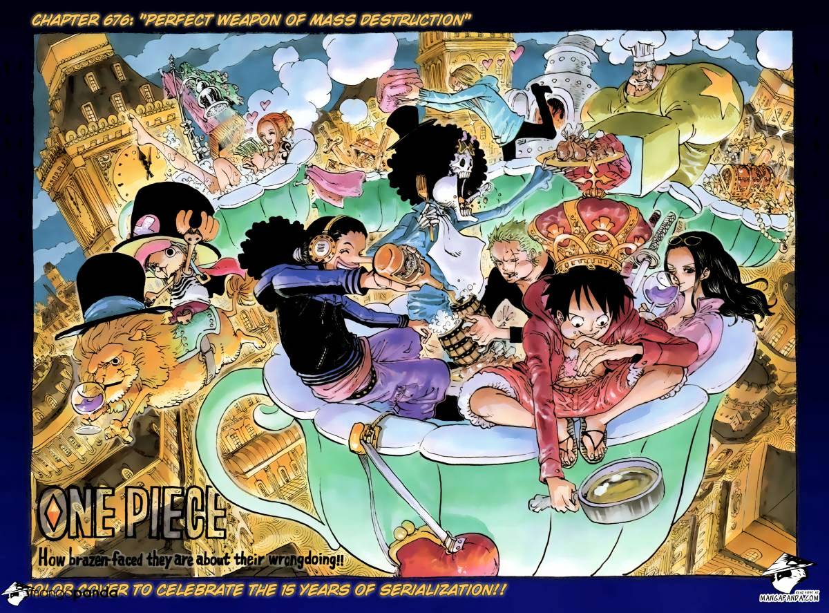 One Piece, Chapter 676 - The Weapon Of Mass Destruction image 03
