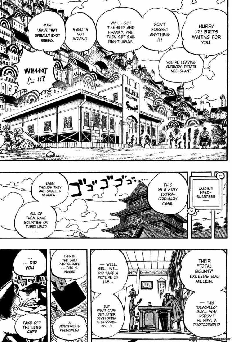 One Piece, Chapter 436 - Pants From Fankyhouse image 03