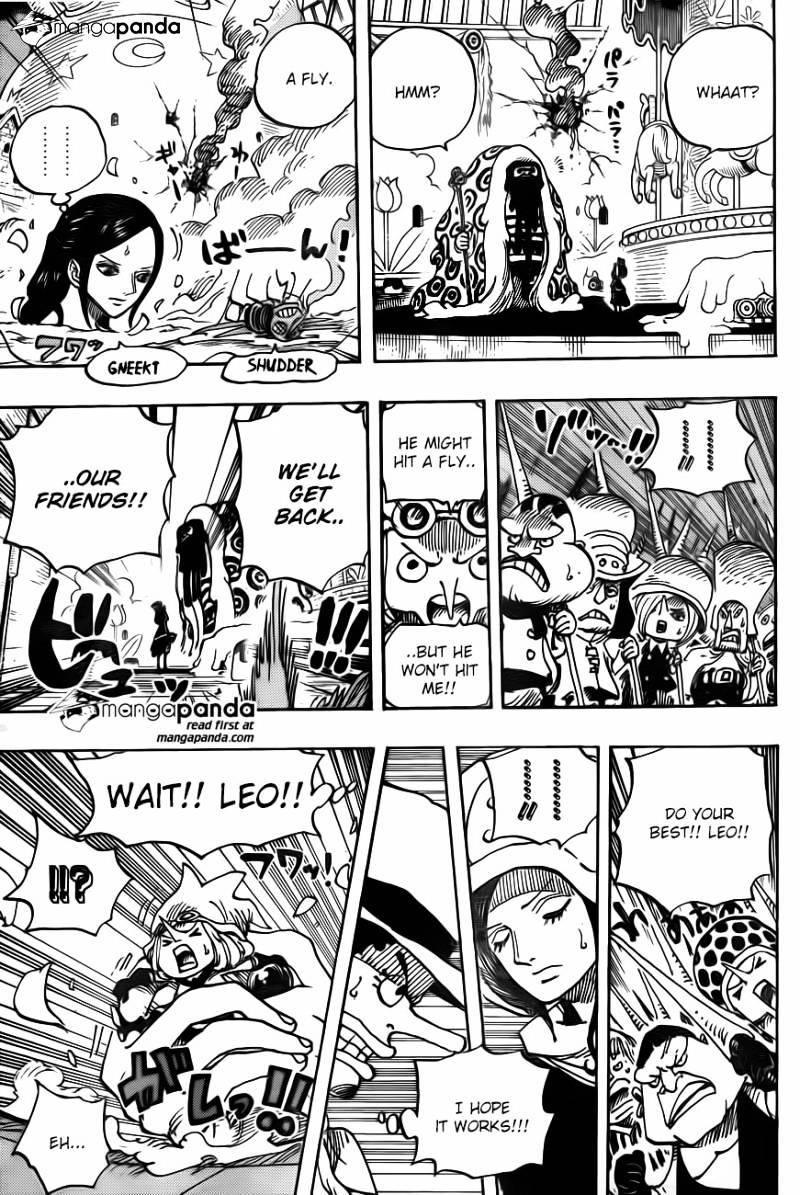 One Piece, Chapter 738 - Trevor army, special executive Sugar image 05