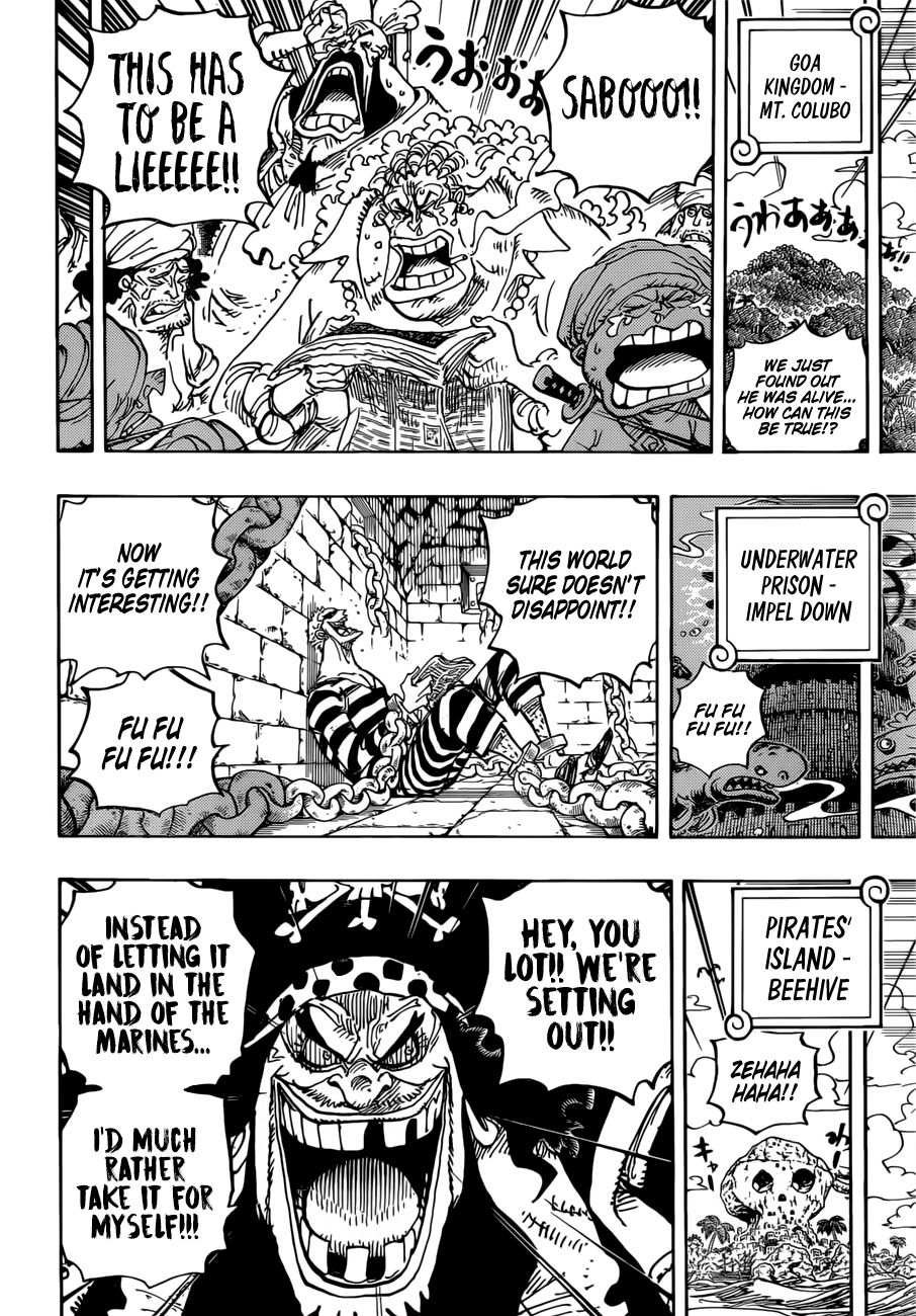 One Piece, Chapter 956 - Big News image 12