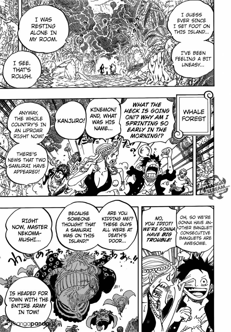 One Piece, Chapter 816 - Dog vs Cat image 07