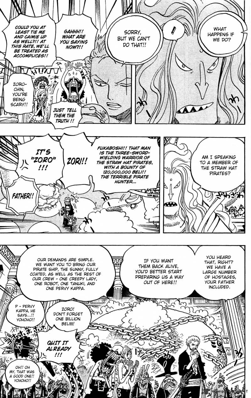 One Piece, Chapter 614 - What