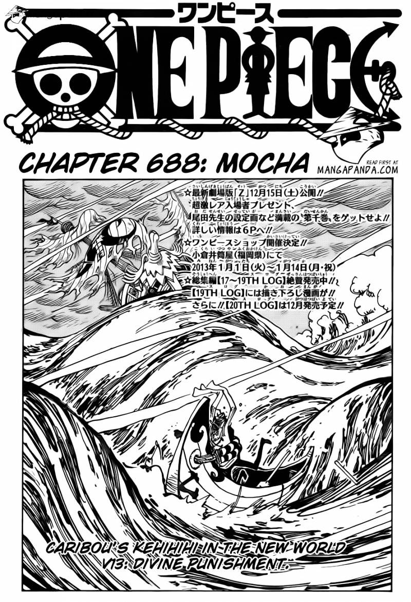 One Piece, Chapter 688 - Mocha image 03