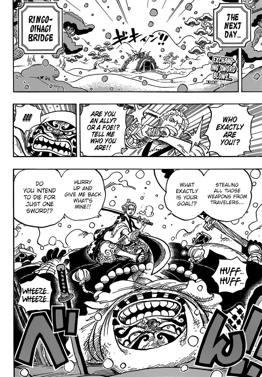 One Piece, Chapter 952 - Hiyori and Kawamatsu image 03
