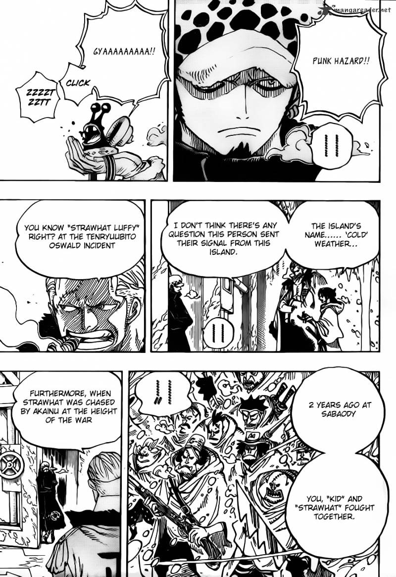 One Piece, Chapter 660 - Royal Shichibukai Trafalgar Law image 10