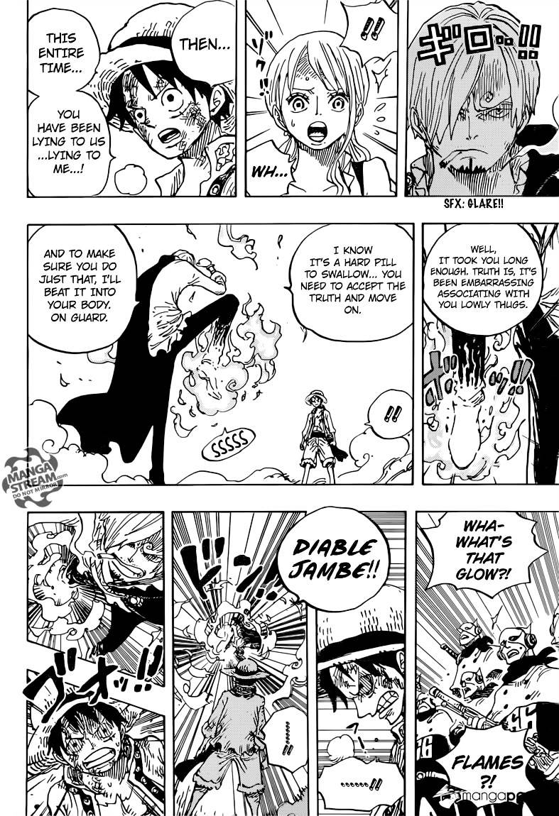 One Piece, Chapter 844 - Luffy vs. Sanji image 06