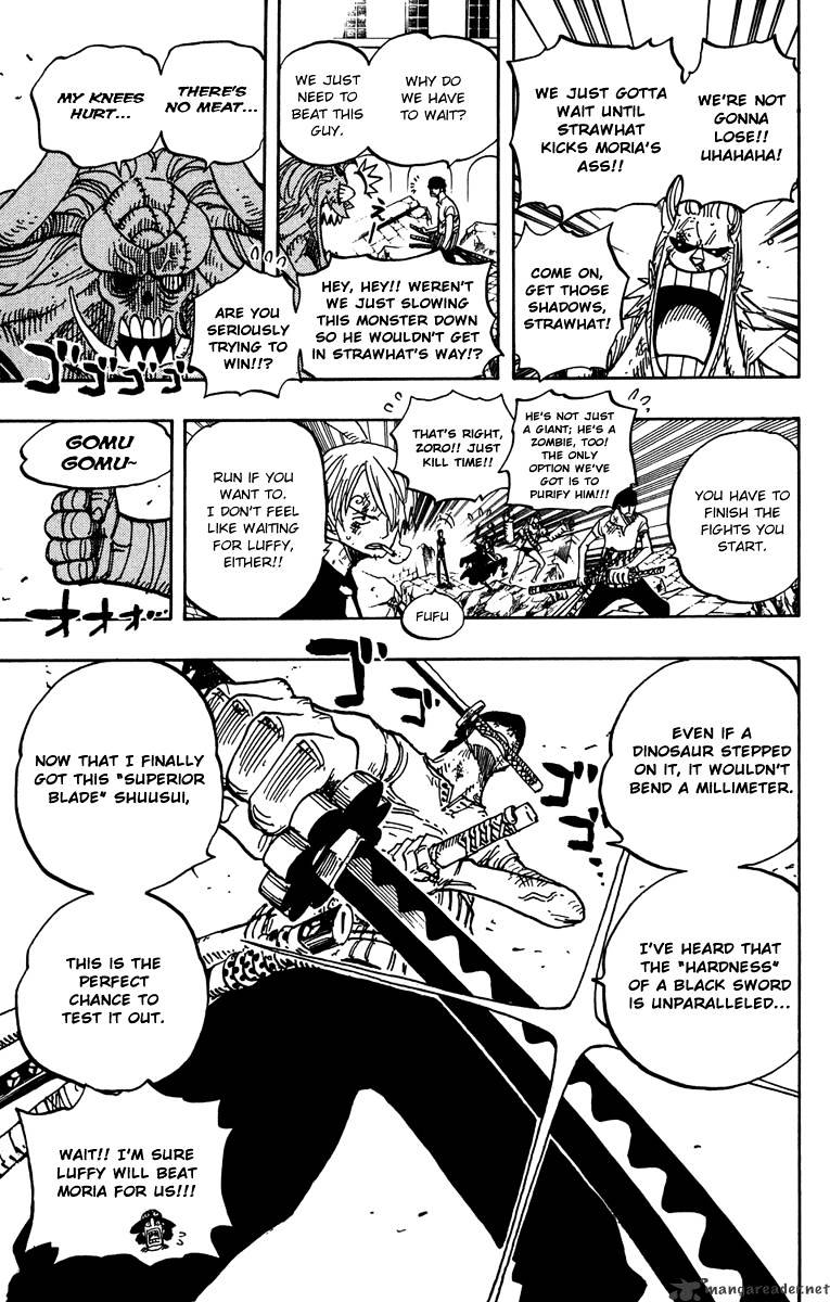 One Piece, Chapter 473 - Royal Shichibukai Bartholemew Kuma Appears image 08