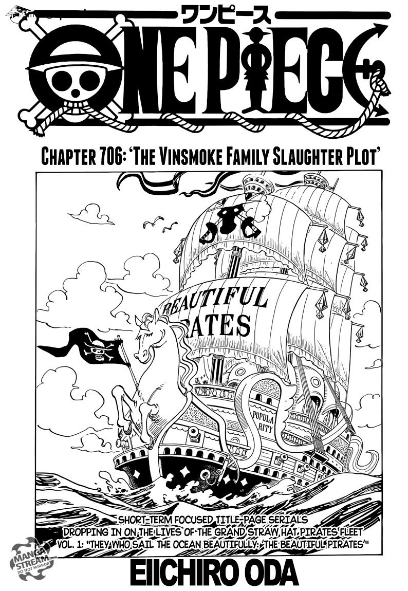 One Piece, Chapter 864 - The Vinsmoke Family Slaughter Plot image 01