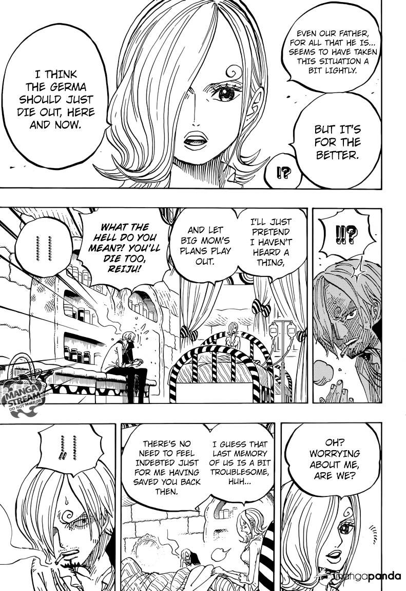 One Piece, Chapter 852 - The Germa Failure image 09