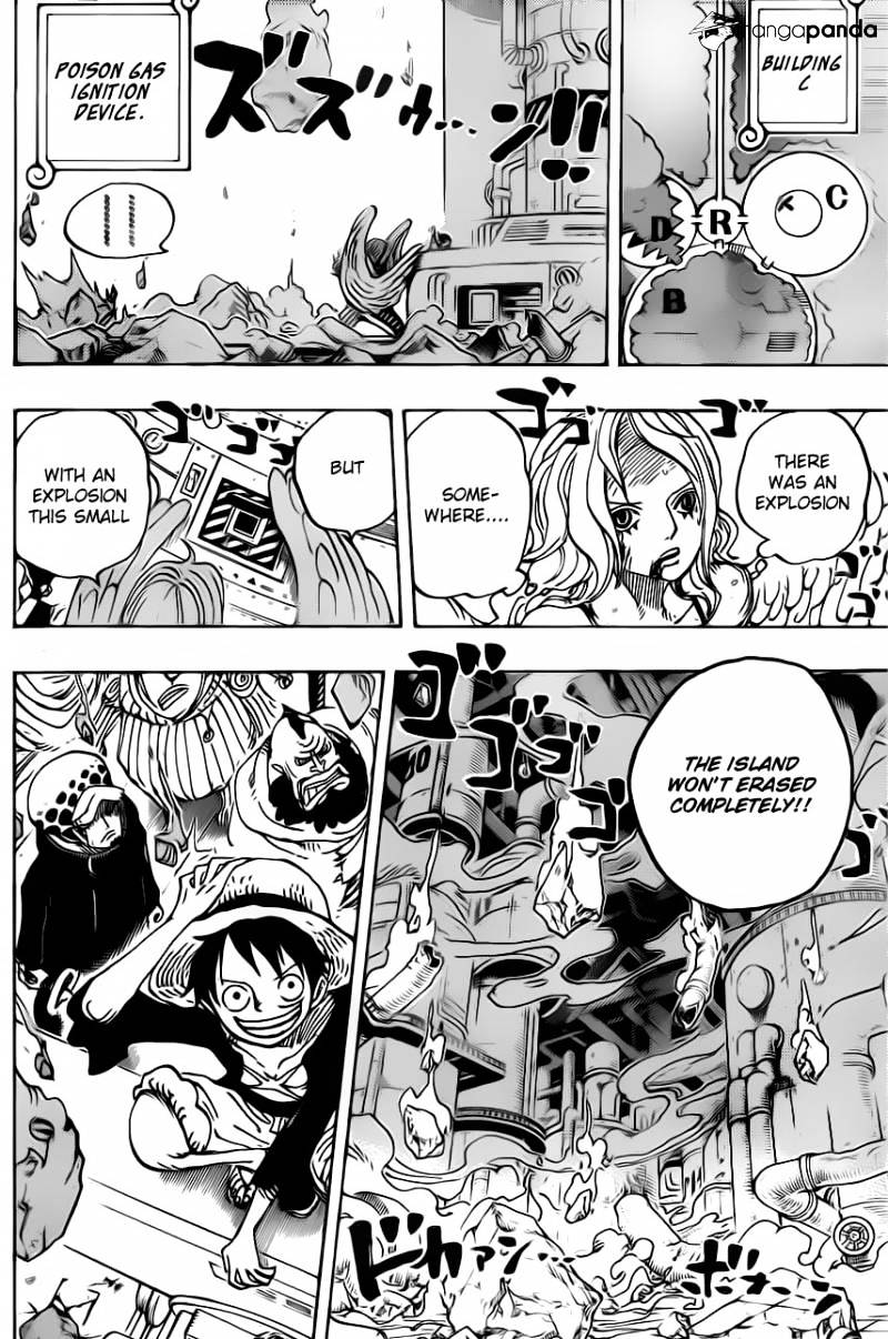 One Piece, Chapter 694 - A very dangerous man image 12