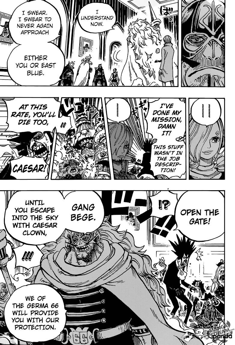 One Piece, Chapter 870 - Farewell image 13