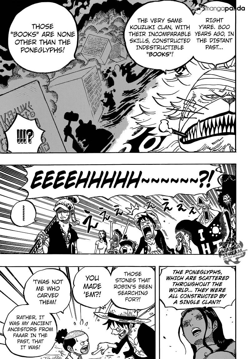 One Piece, Chapter 818 - Within The Whale image 13