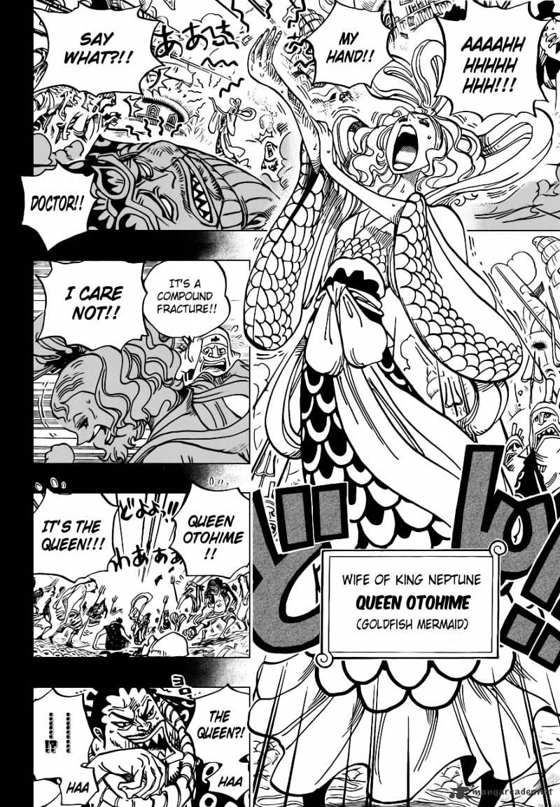 One Piece, Chapter 621 - Otohime and Tiger image 04