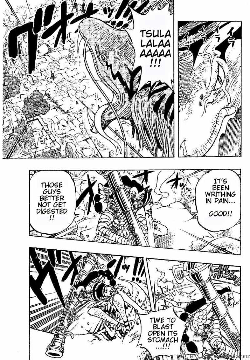 One Piece, Chapter 271 - Zoro The Pirate Versus Priest Oumu image 05