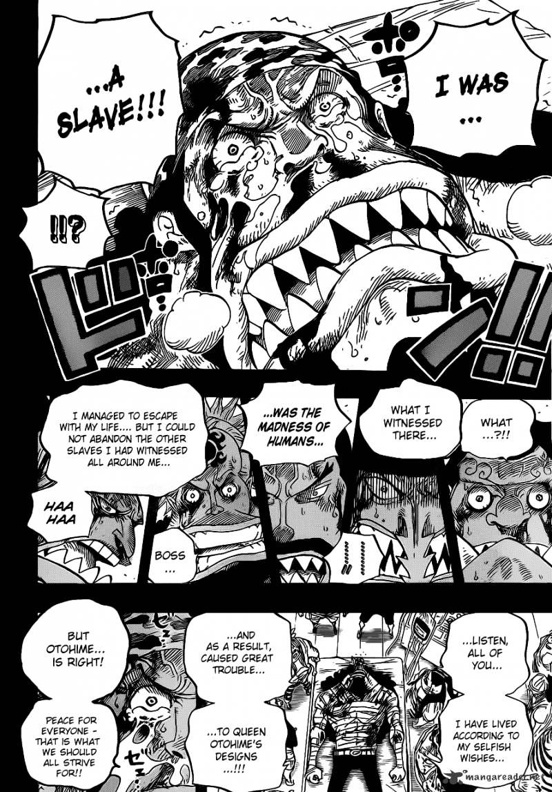 One Piece, Chapter 623 - The Pirate Fisher Tiger image 16