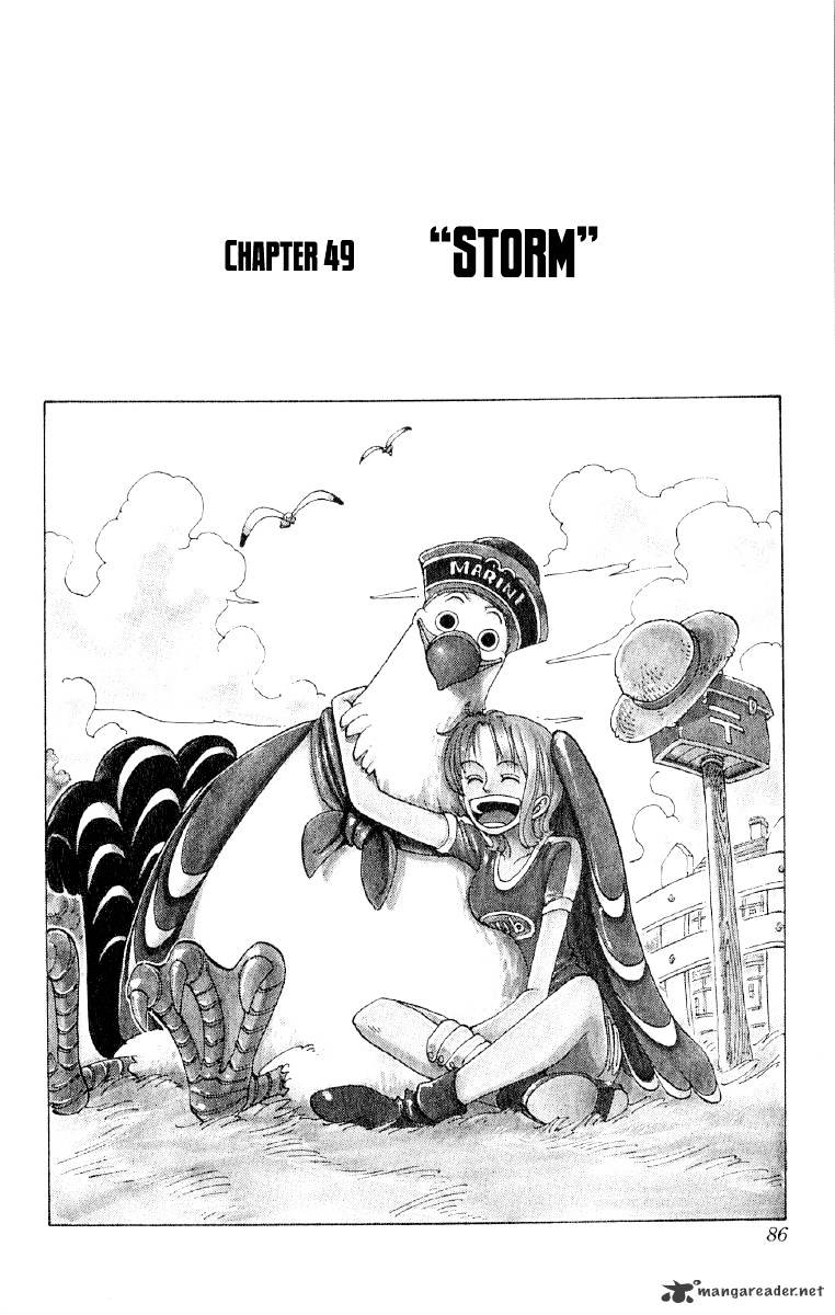 One Piece, Chapter 49 - Storm image 02