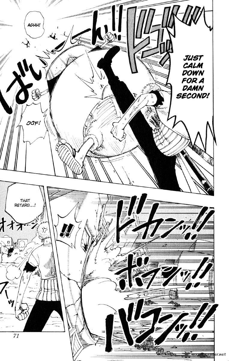 One Piece, Chapter 112 - Luffy vs Zoro image 07