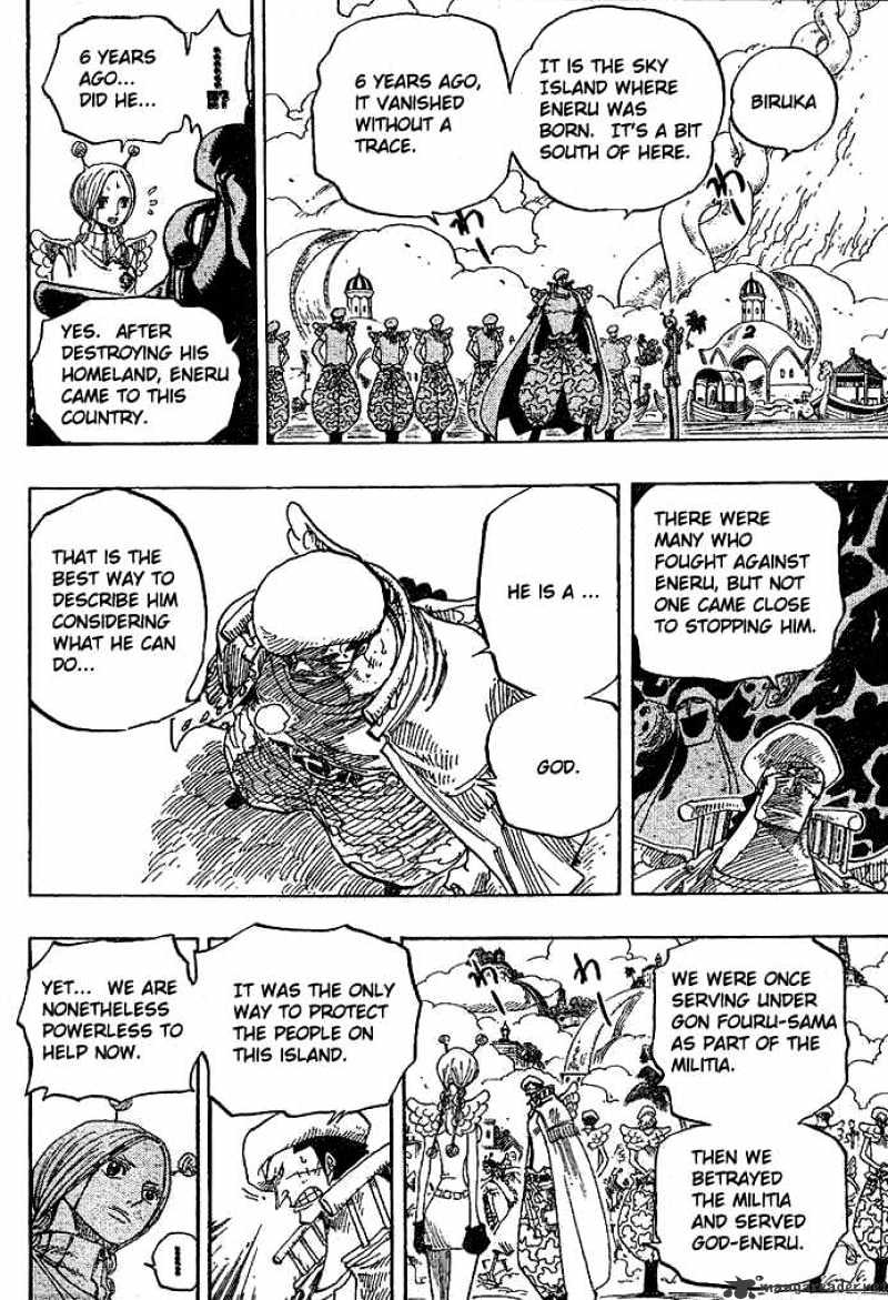 One Piece, Chapter 279 - Pirate Luffy Vs God-Eneru image 04