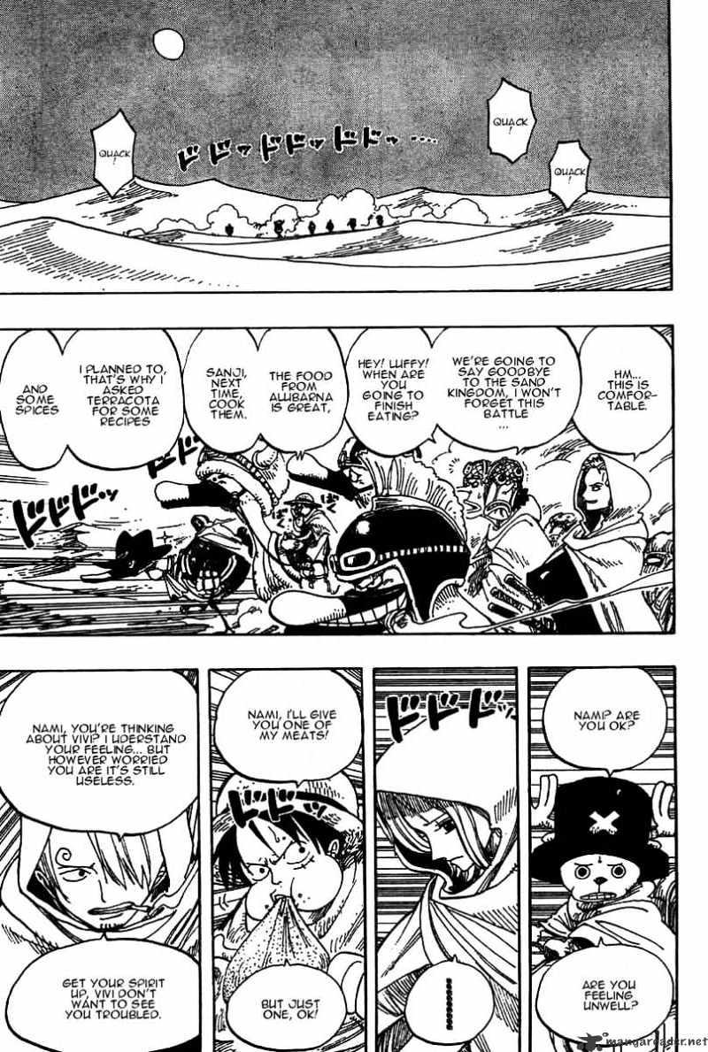 One Piece, Chapter 214 - The Plan to Escape from the Sand Kingdom image 07
