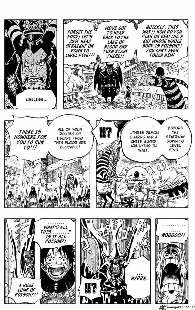 One Piece, Chapter 534 - Chief Warden Magellan vs Pirate Luffy image 05