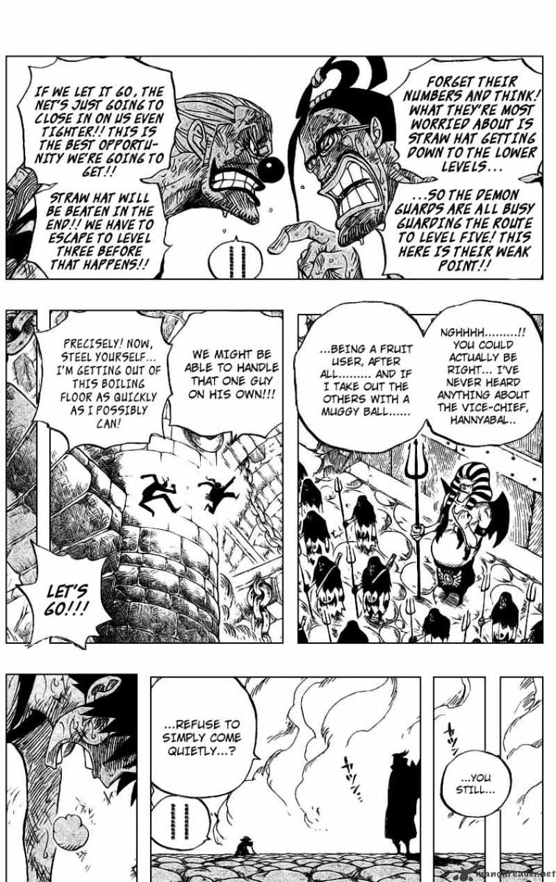 One Piece, Chapter 534 - Chief Warden Magellan vs Pirate Luffy image 16
