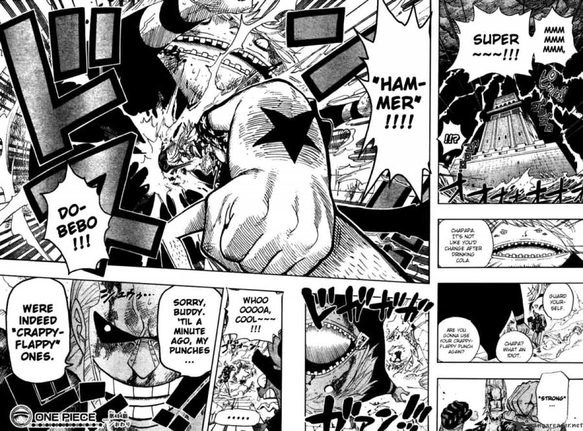 One Piece, Chapter 404 - Franky Vs Fukurou image 18