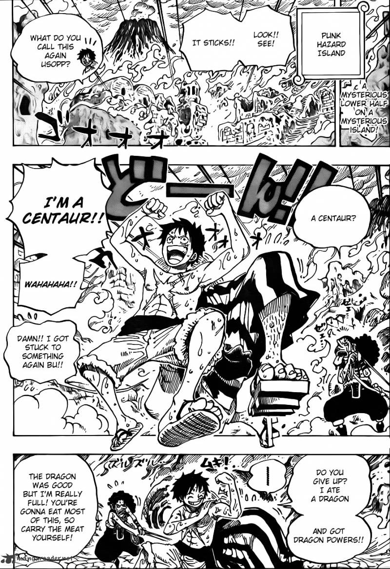 One Piece, Chapter 657 - A Severed Head image 02
