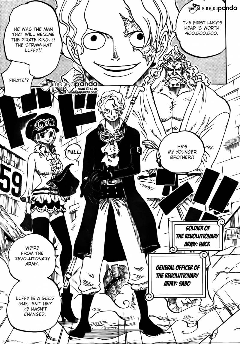 One Piece, Chapter 744 - The general officer of the revolutionary army image 14