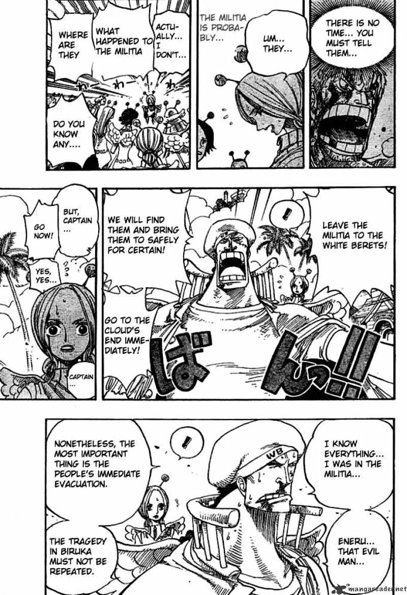 One Piece, Chapter 279 - Pirate Luffy Vs God-Eneru image 03