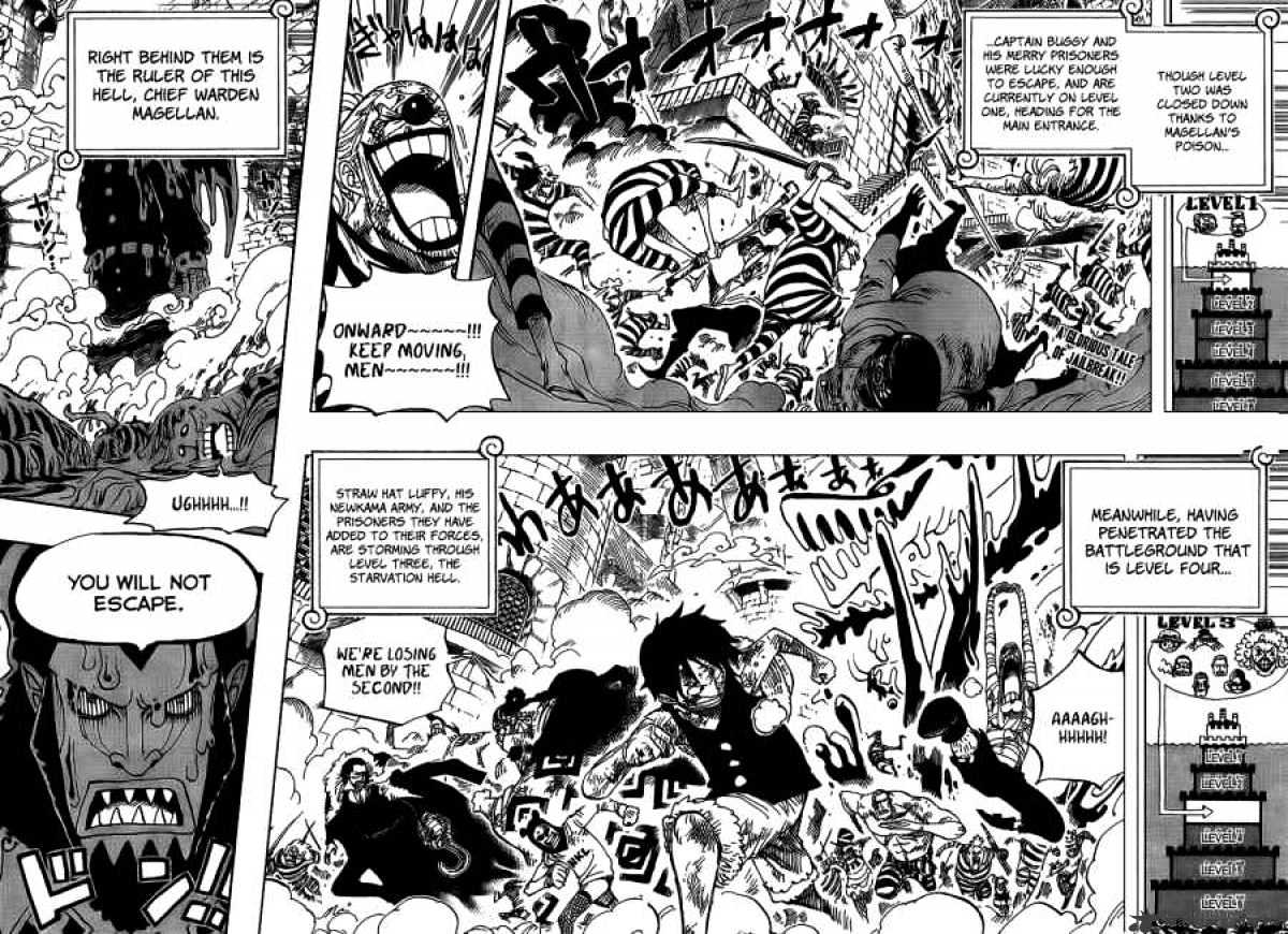 One Piece, Chapter 545 - To the Outside World Where the Sun Shines image 03
