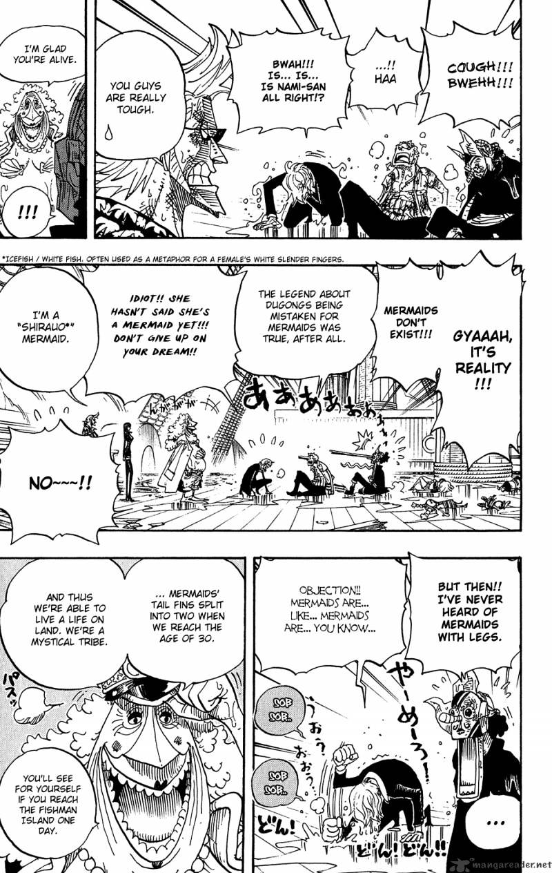 One Piece, Chapter 424 - Escape Ship image 10
