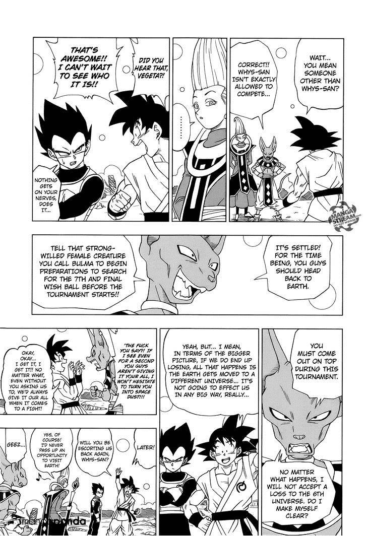 Dragon Ball Super Chapter 6  Preparing For The Tournament image 16