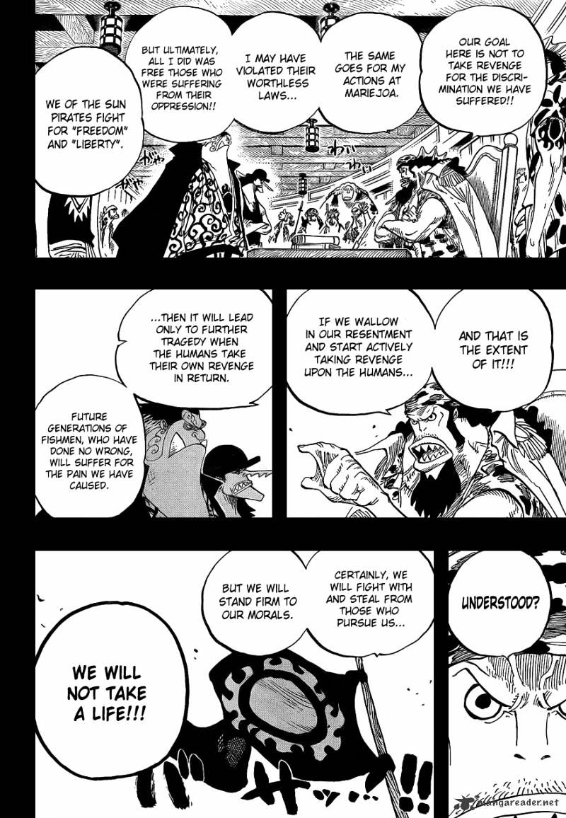 One Piece, Chapter 622 - The Sun Pirates image 11