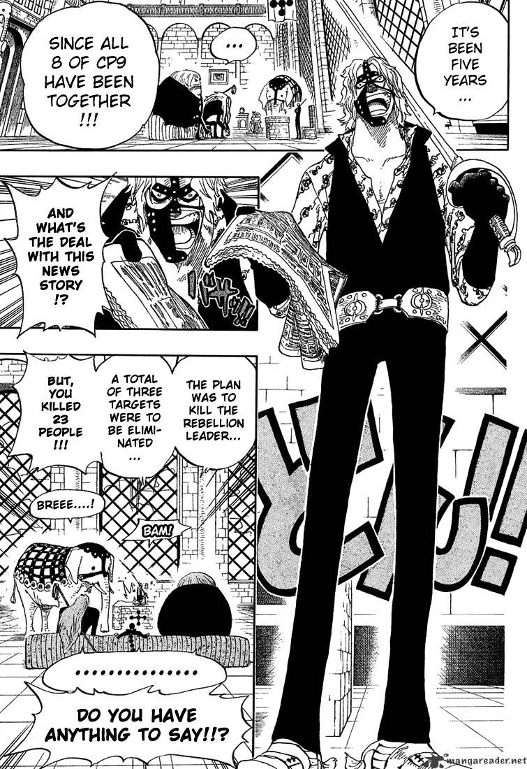 One Piece, Chapter 375 - The Super Humans Of Enies Lobby image 14