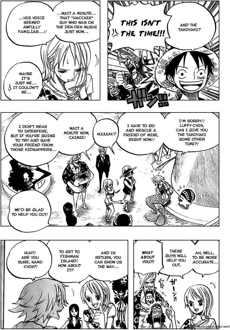 One Piece, Chapter 491 - Flying Fish Riders image 09