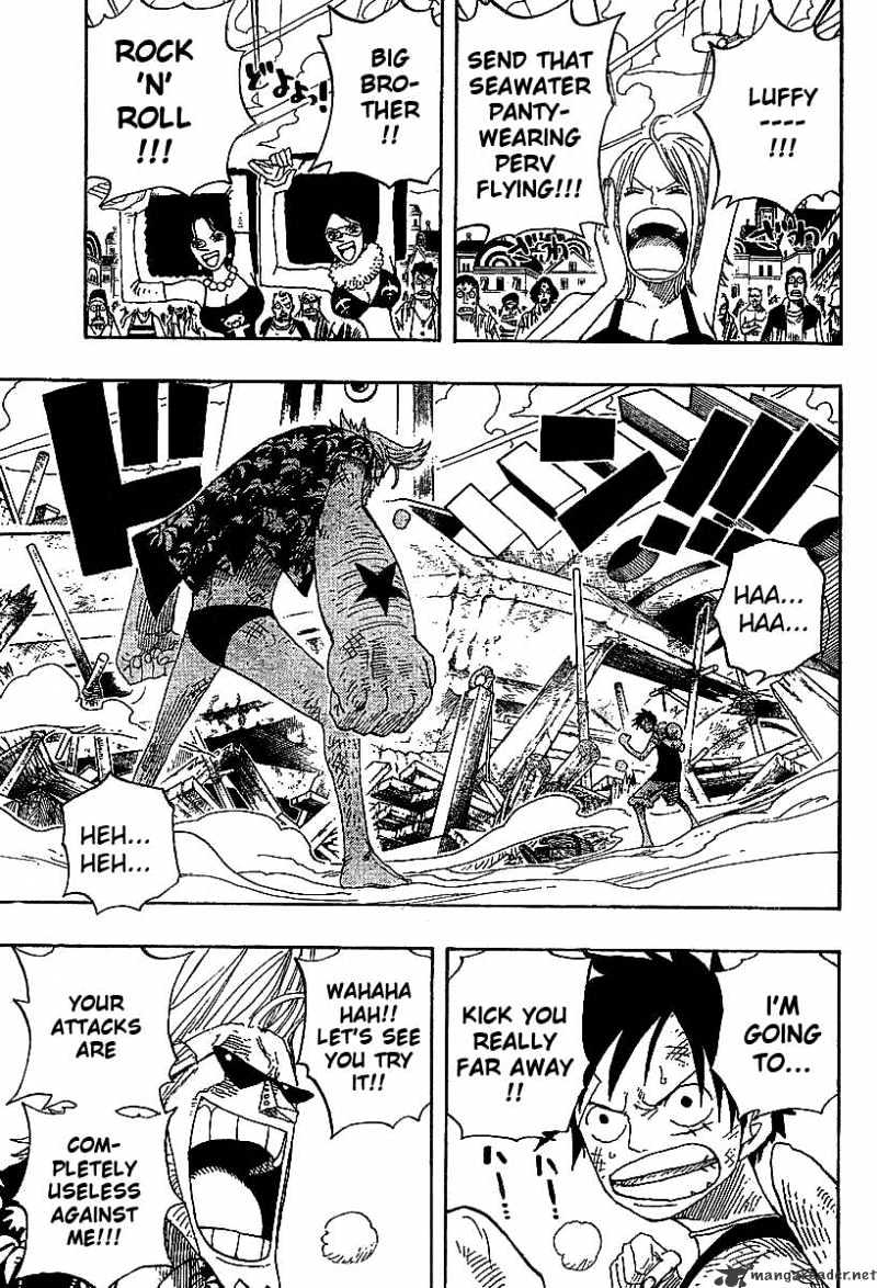 One Piece, Chapter 336 - Luffy Vs Franky image 15