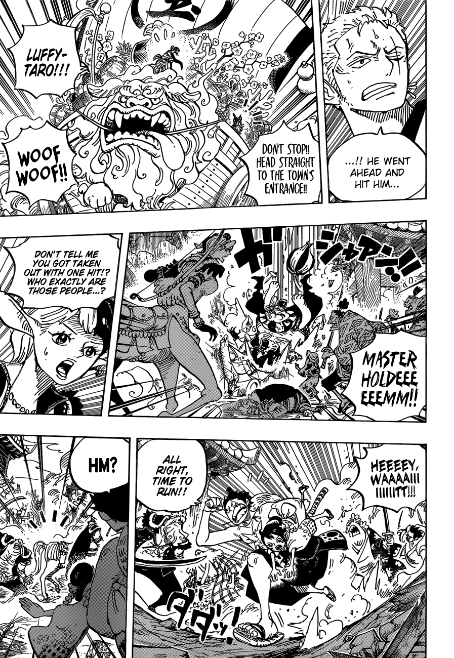 One Piece, Chapter 918 - Luffytaro Repays The Favour image 04