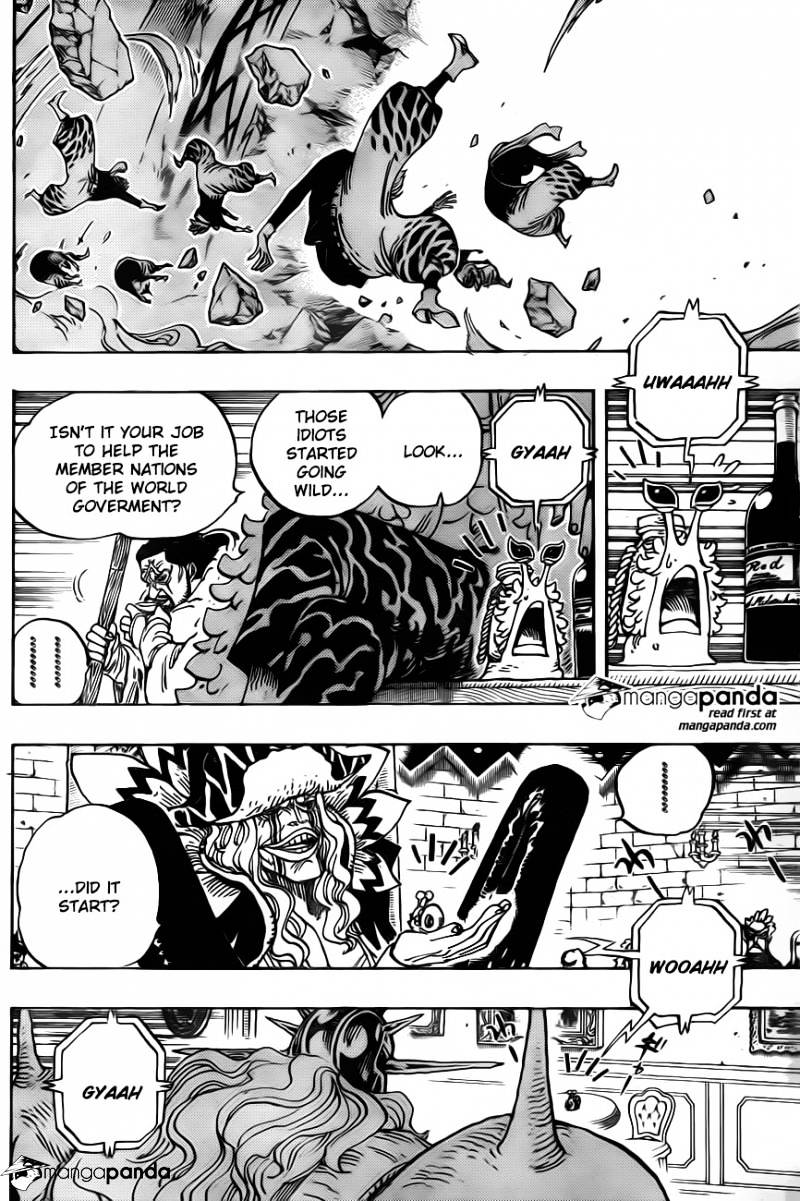 One Piece, Chapter 732 - The underground world image 12