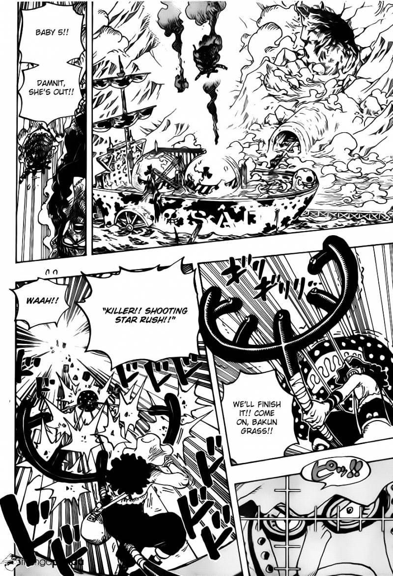 One Piece, Chapter 695 - Leave it to me!! image 16