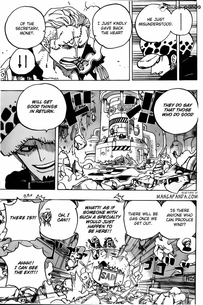 One Piece, Chapter 694 - A very dangerous man image 17
