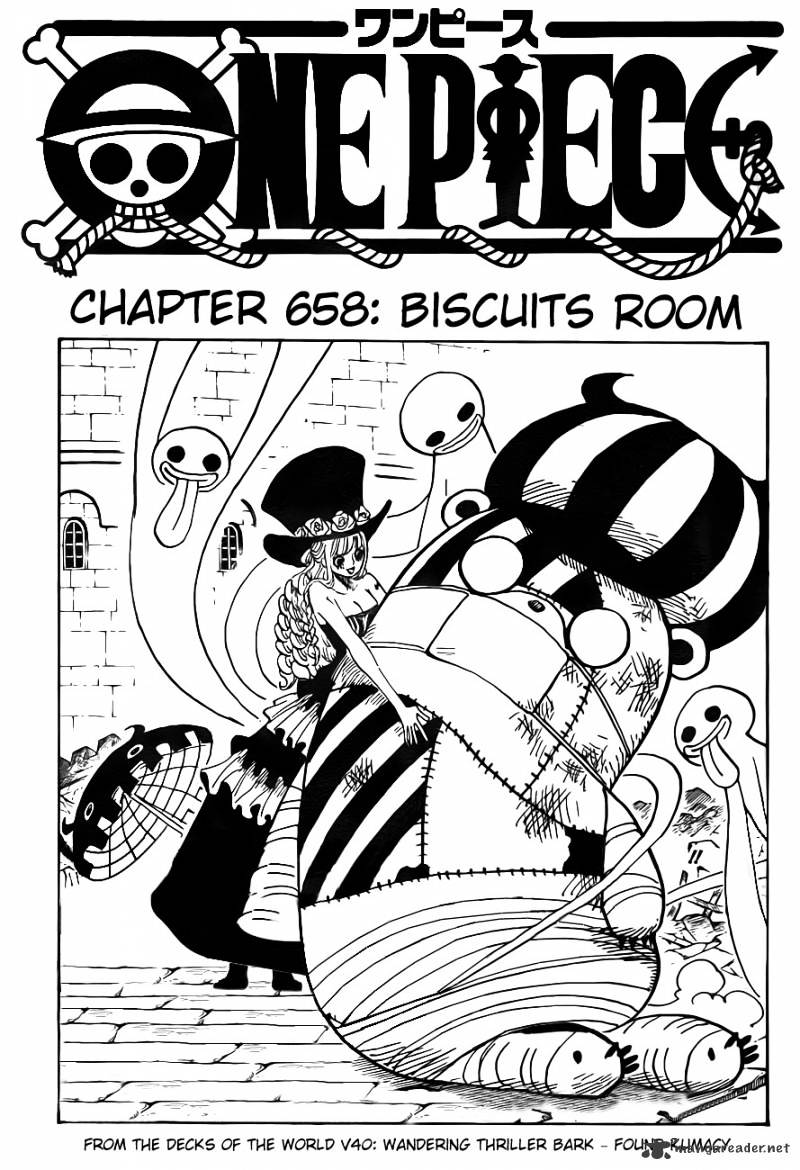 One Piece, Chapter 658 - Biscuits Room image 01