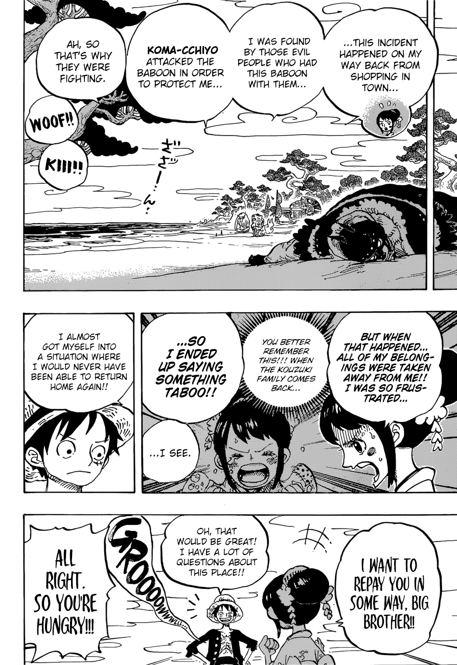 One Piece, Chapter 911 - A Great Adventure in the Land of the Samurai image 12
