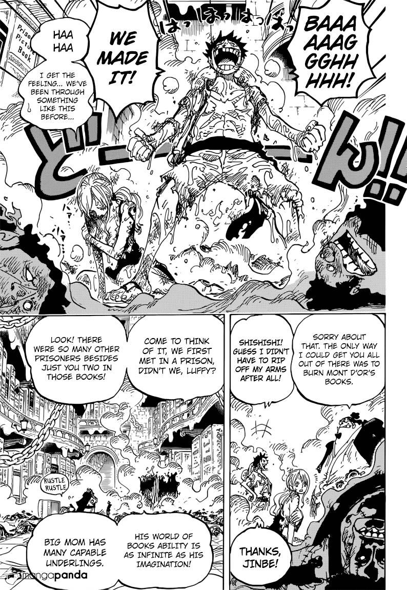 One Piece, Chapter 852 - The Germa Failure image 05