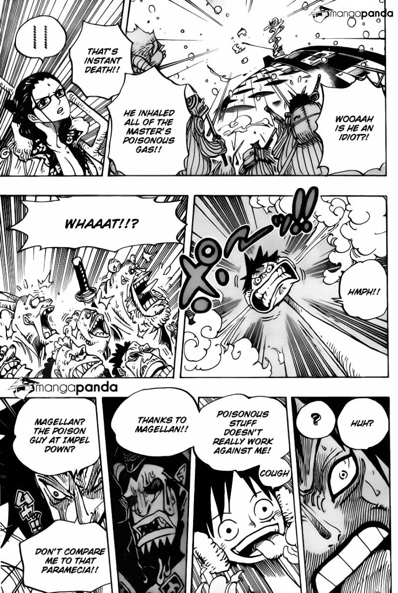 One Piece, Chapter 671 - The Gas-Gas Fruit image 09