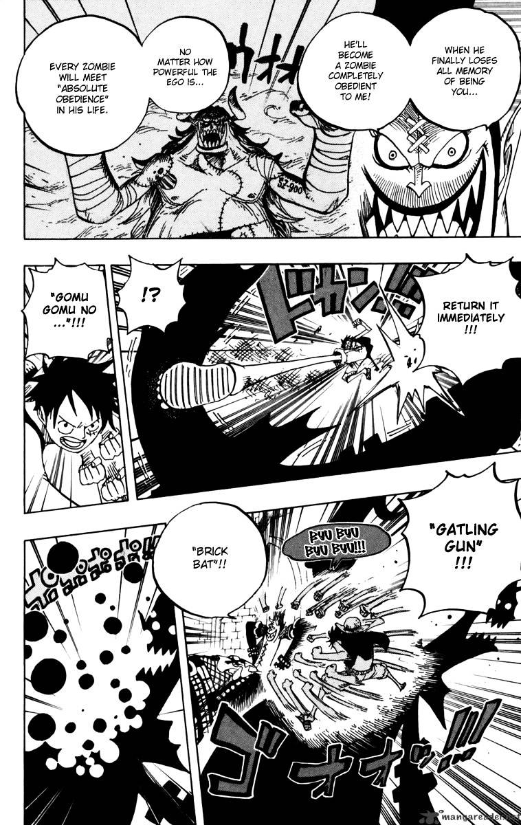 One Piece, Chapter 463 - Pirate Sanji Vs. Mystrious Absalom image 06
