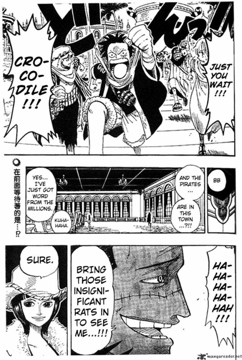 One Piece, Chapter 168 - Rainbase, Town of Dreams image 19