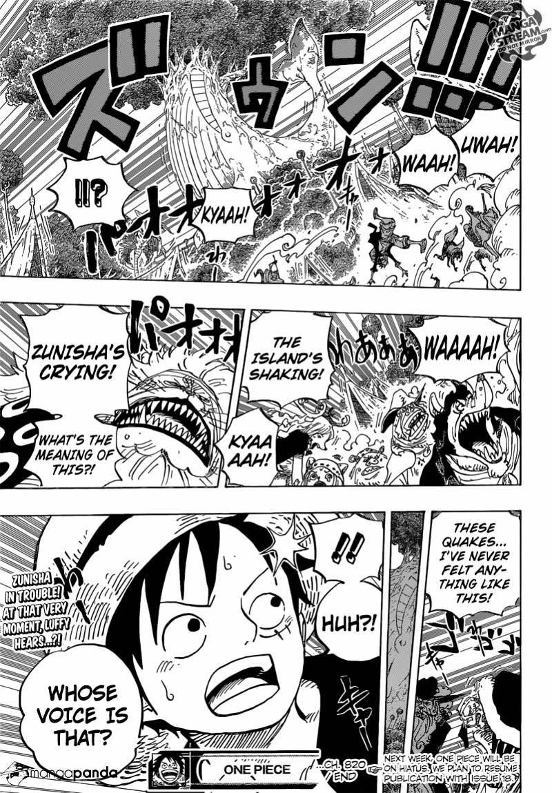 One Piece, Chapter 820 - Dog and Cat Have a History image 19